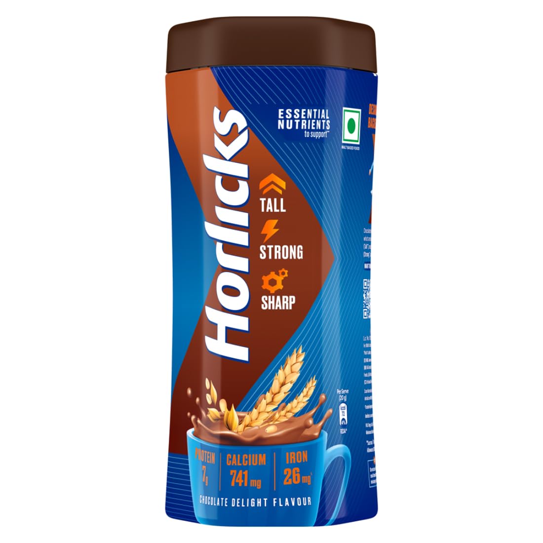 Horlicks Chocolate Nutrition Drink Jar 500 g