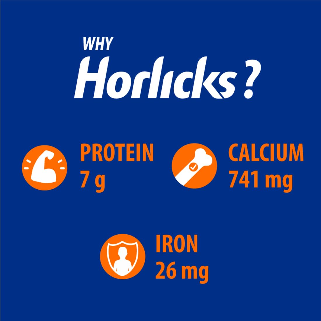 Horlicks Chocolate Nutrition Drink Jar 500 g
