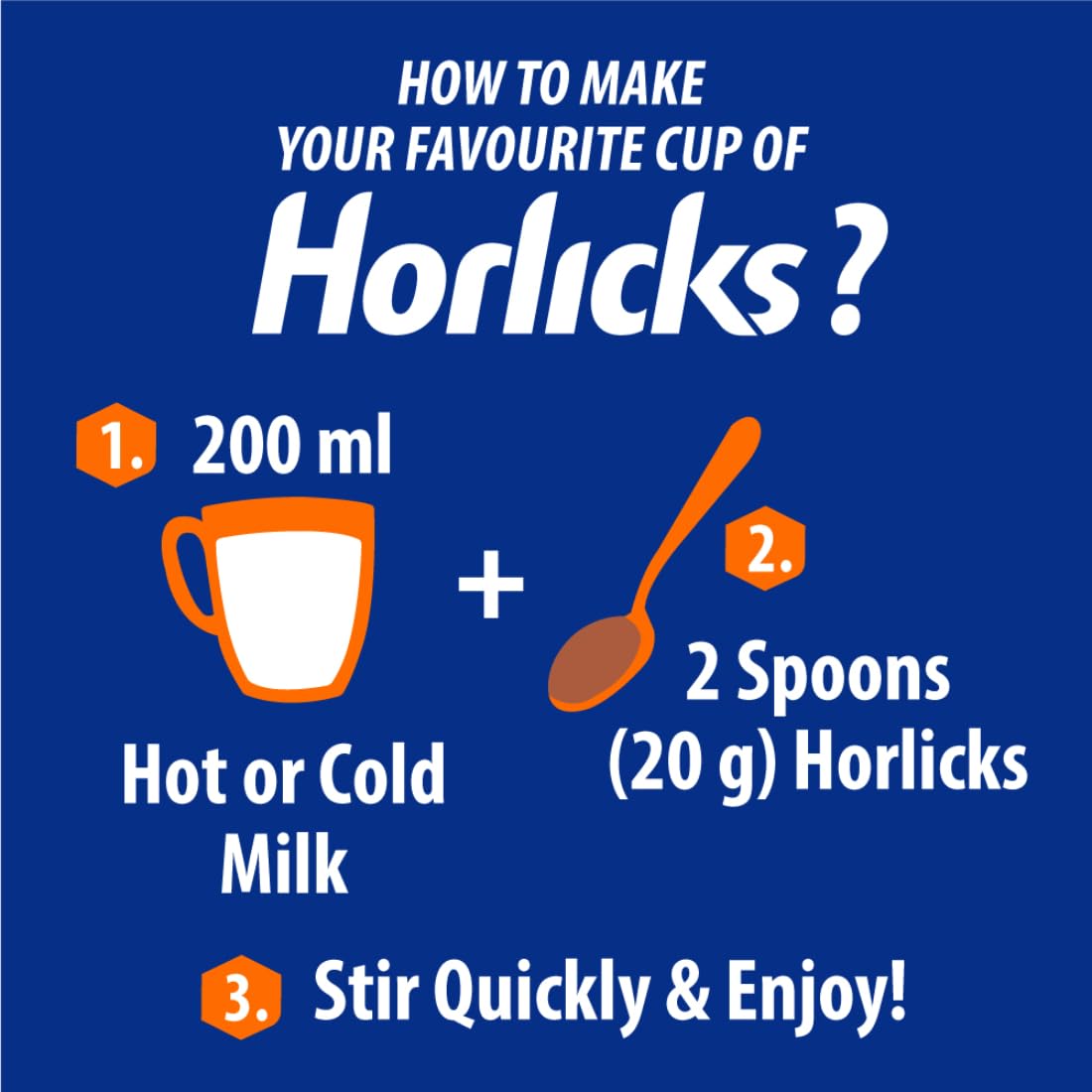 Horlicks Chocolate Nutrition Drink Jar 500 g
