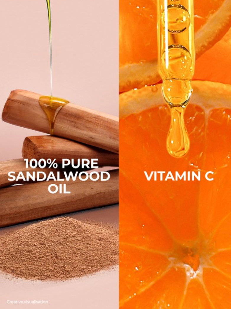 LUX Set of 3 Sandalwood with Vitamin C Bath Soaps