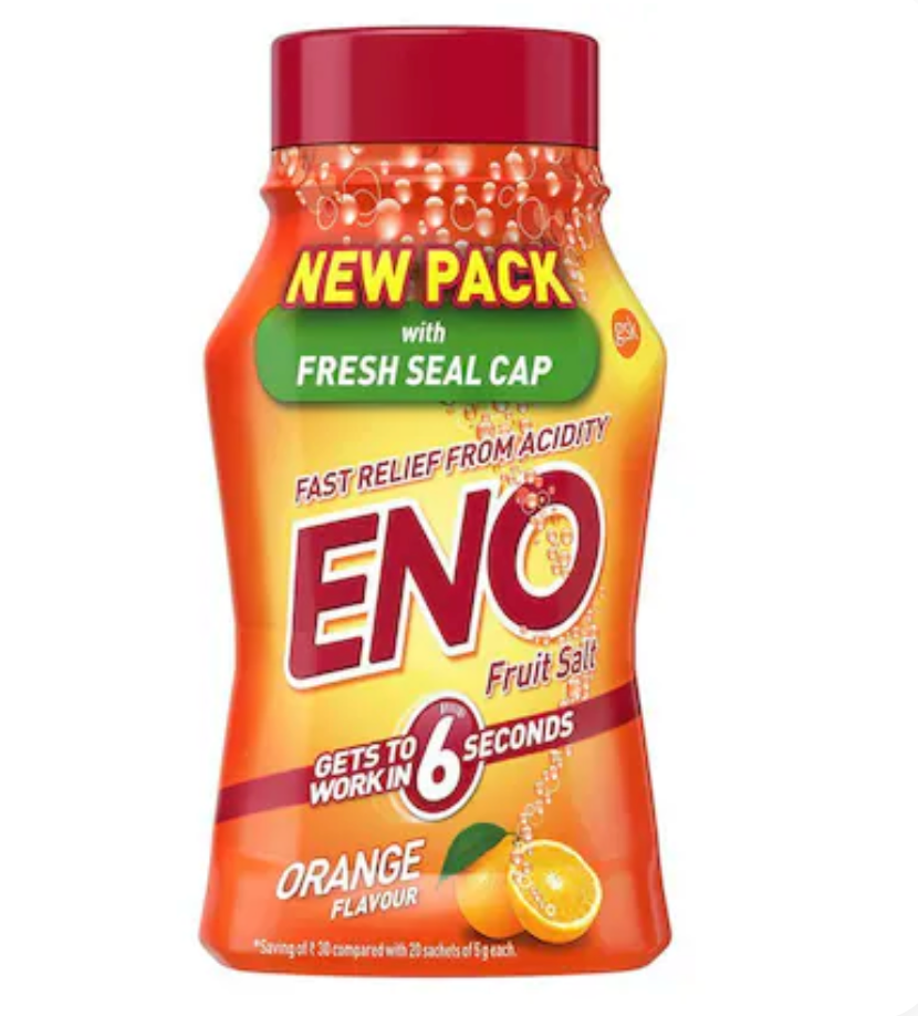 Eno Orange Flavour Fruit Salt Pack of 2