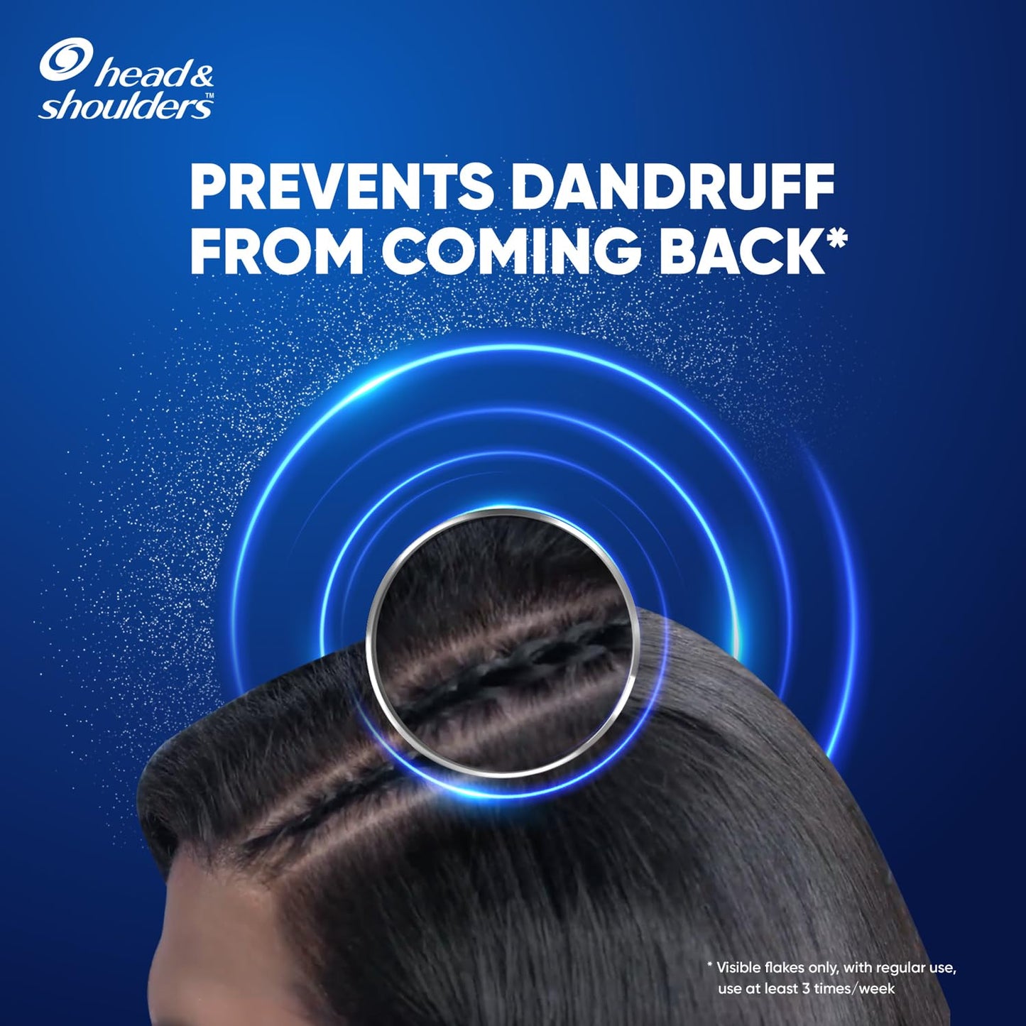 Head & Shoulders , Anti Dandruff Shampoo, Smooth & Silky, 180 ML, White