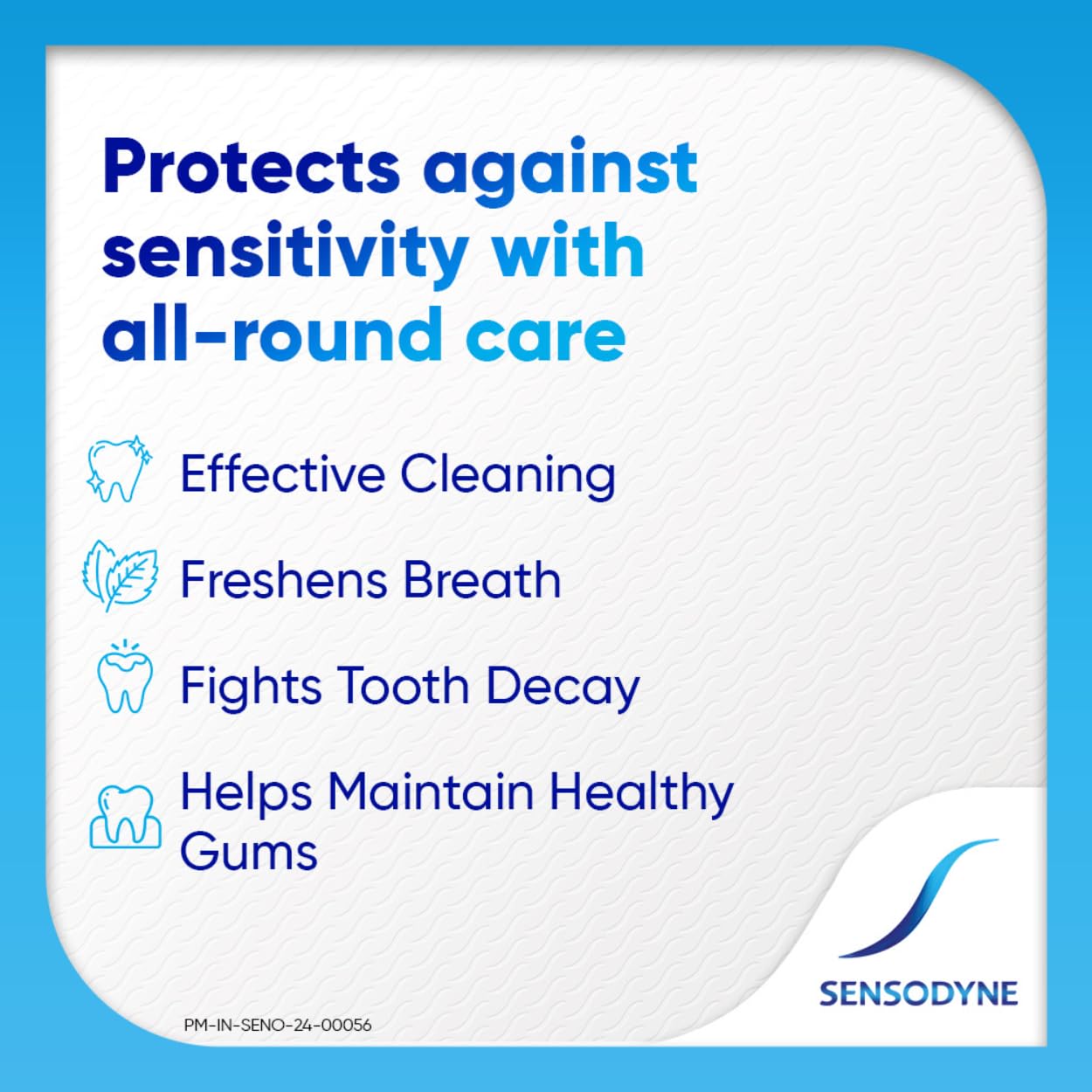 Sensodyne Toothpaste: Fresh Gel Sensitivity Relief Toothpaste for everyday cool freshness,Dentist Recommended Brand, 75gm Pack of 2