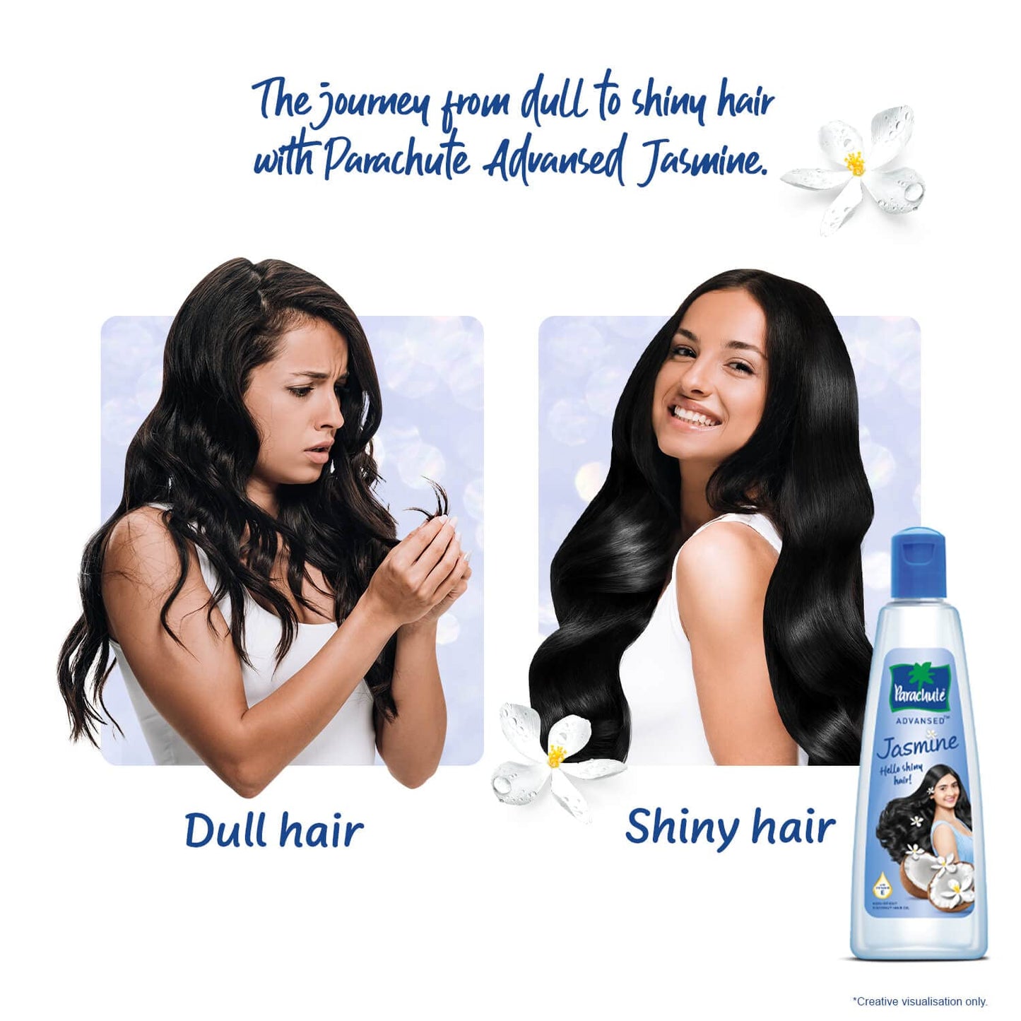 Parachute Advansed Jasmine Coconut Non-Sticky Hair Oil 90 ml