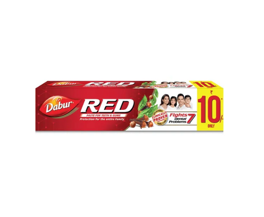 Dabur Red Toothpaste, 18 gm Pack of 10
